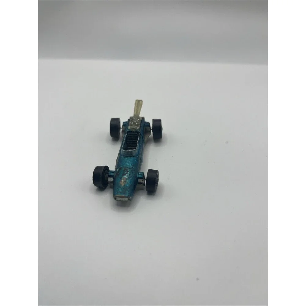 1969 Hot Wheels Redlines Aqua Blue Brabham Repco F1 (f5)